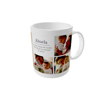 Tazas personalizadas — Mensaje para la abuela