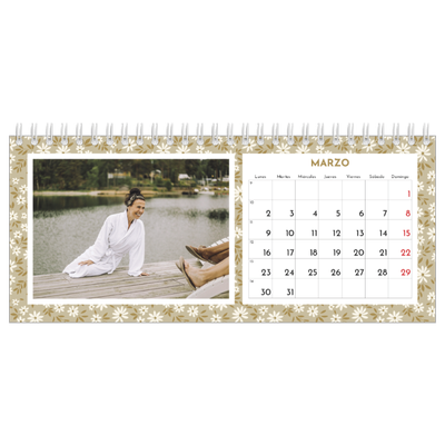 Calendarios de mesa — Floreciendo [Marzo]