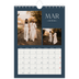 Calendario personalizado A5 — Pizarra y caligrafía [Marzo]