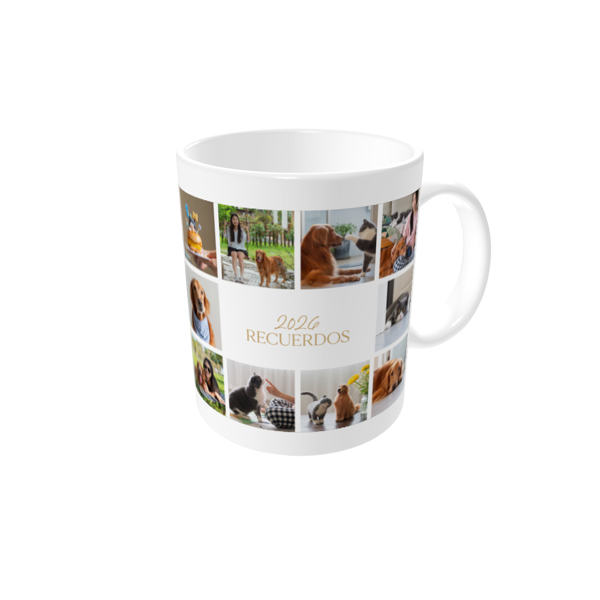 Tazas personalizadas — Mosaico de recuerdos