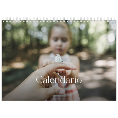 Calendario personalizado doble A4 — Doce grandes meses [portada]