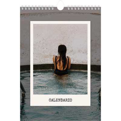 Calendario personalizado A4 — La edición de retratos [portada]