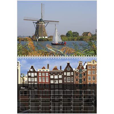 Calendario personalizado doble A4 — Complementos [portada]