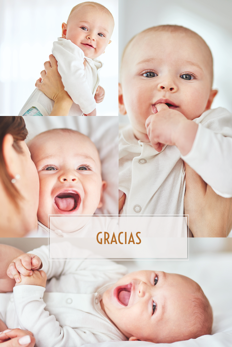 Tarjetas de agradecimiento — Mira quién está aquí