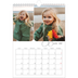 Calendario personalizado A4 — Fotos y caligrafía [Enero]