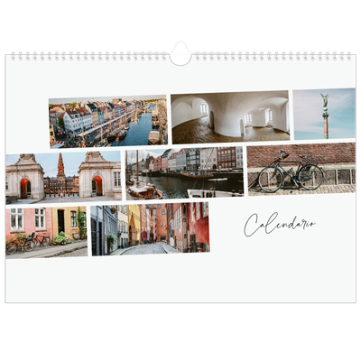 Calendario A3 horizontal — Descanso de la ciudad [portada]