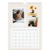 Calendario personalizado A4 — Scrapbook vintage [Enero]