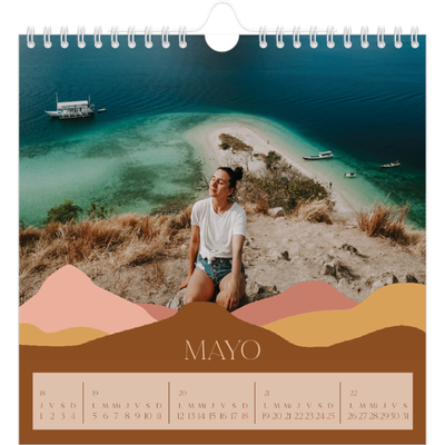 Calendarios Cuadrados — Montañas neutrales [portada]