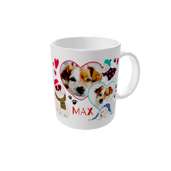 Tazas personalizadas — Amor de cachorros