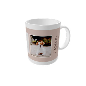 Tazas personalizadas — Perro elegante