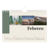 Calendario personalizado A5 — Lugares del mundo [Febrero]