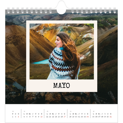 Calendarios Cuadrados — La edición de retratos [portada]