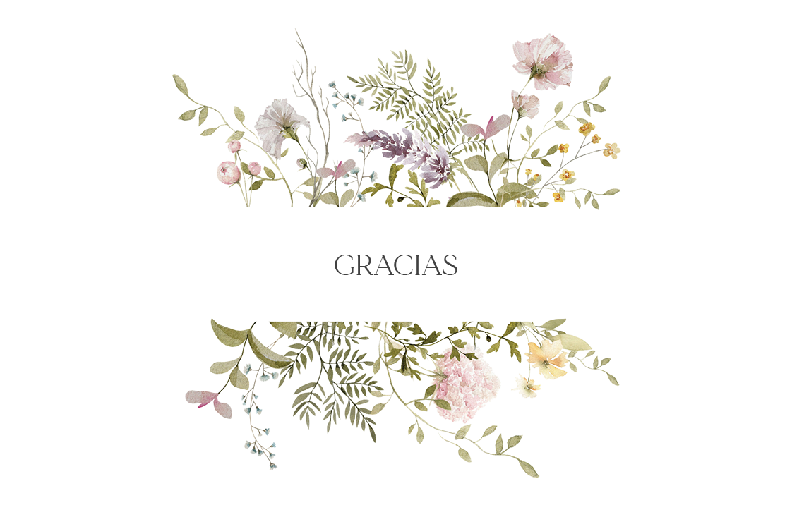 Tarjetas de agradecimiento — Felicidad en flor
