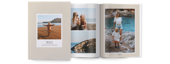 Álbum de fotos — Guijarro retro vertical