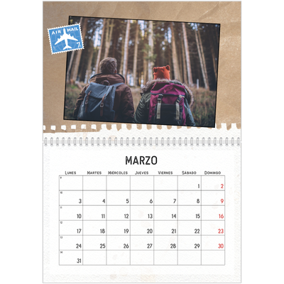 Calendario personalizado doble A4 — Parts unknown [Marzo]