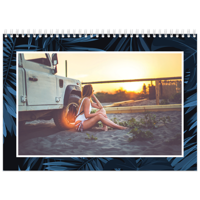 Calendario personalizado doble A4 — Vegetación viva [portada]