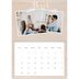 Calendario personalizado doble A4 — Calendario scrapbook [Abril]
