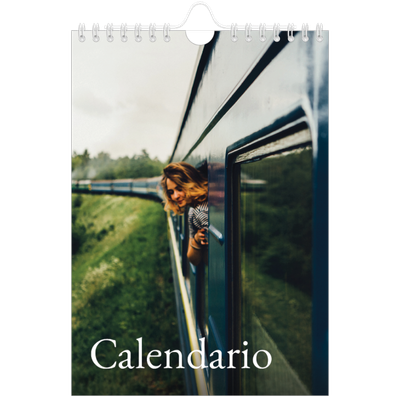 Calendario personalizado A5 — Serif sencillo [portada]
