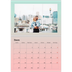 Calendario personalizado doble A4 — Tonos pastel [Enero]