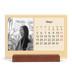 Calendario de mesa con base de madera - apaisado  — Neo Scandi [portada]