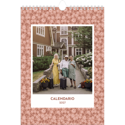 Calendario personalizado A4 — Floreciendo [portada]