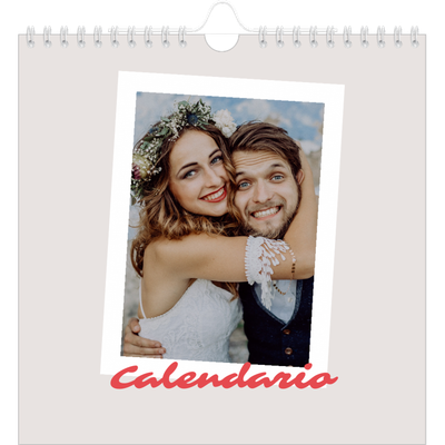 Calendarios Cuadrados — Firmado en carmín [portada]