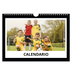 Calendario A4 horizontal — Marco negro [portada]