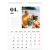 Calendario personalizado A4 — Serif y momentos [Abril]