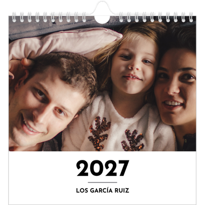 Calendarios Cuadrados — Letra destacada [portada]