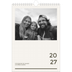 Calendario personalizado A4 — Contemporáneo atrevido [portada]