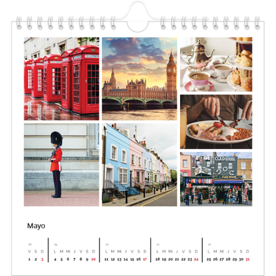 Calendarios Cuadrados — Estructura [portada]