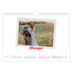 Calendario A4 horizontal — Firmado en carmín [Mayo]