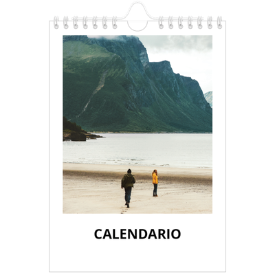 Calendario personalizado A5 — White space [portada]