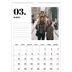 Calendarios A3 — Serif y momentos [Marzo]