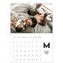 Calendario personalizado A4 — Letra destacada [portada]