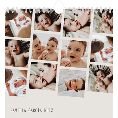 Calendarios Cuadrados — Recuerdos en movimiento [portada]