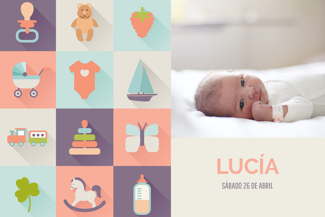 Invitaciones — Iconos de bebé
