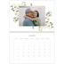 Calendario personalizado doble A4 — Boho [Marzo]