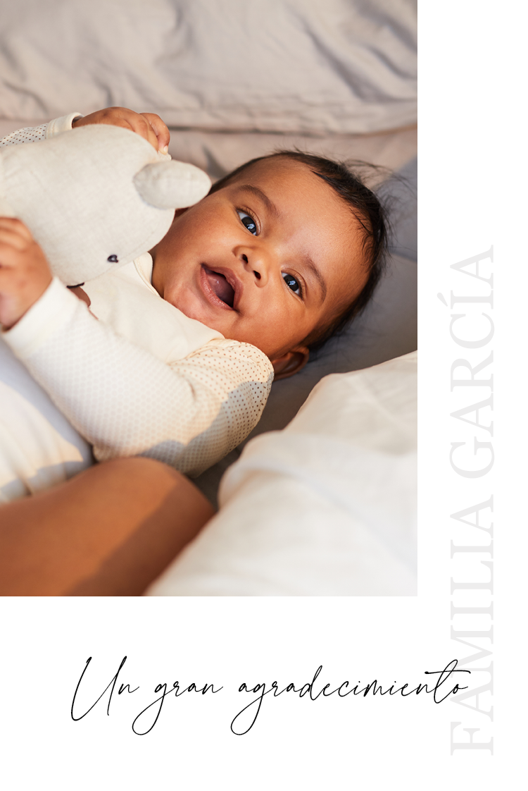 Tarjetas de agradecimiento — Llegada feliz