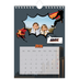 Calendario personalizado A5 — Libro de cómics [Abril]