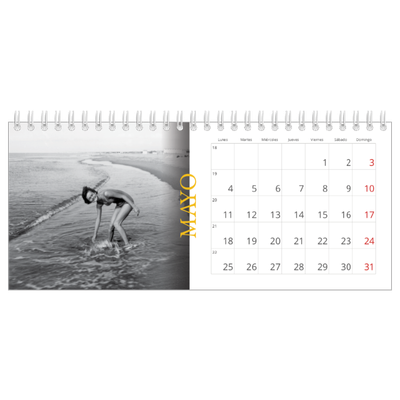 Calendarios de mesa — Estilo Heritage [portada]