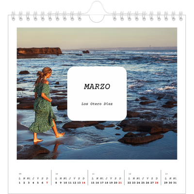 Calendarios Cuadrados — La historia completa [Marzo]