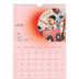 Calendario personalizado A4 — Degradado astrológico [Abril]