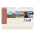 Calendario personalizado A5 — Lugares del mundo [Abril]