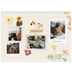 Calendario personalizado doble A4 — Scrapbook vintage [portada]
