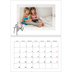 Calendario personalizado doble A4 — Marco transparente [Abril]