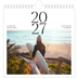 Calendarios Cuadrados — Atardeceres surferos [portada]