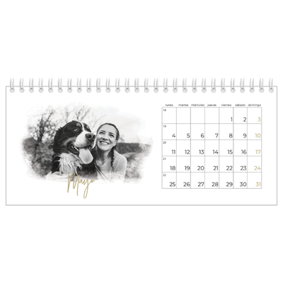 Calendarios de mesa — Efectos fotográficos [Mayo]
