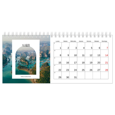 Calendarios de mesa — El arco abierto [Marzo]