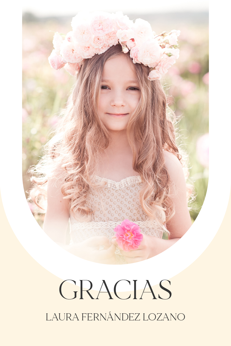 Tarjetas de agradecimiento — Libre - marfil